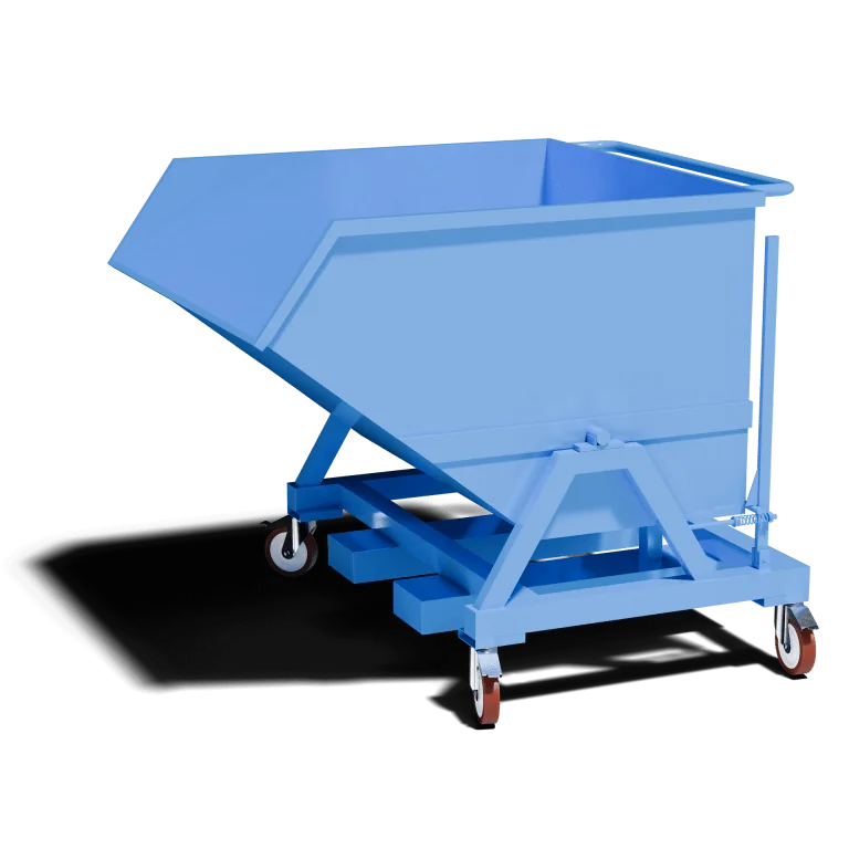 Actiskip tipping waste bin
